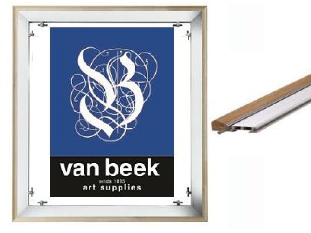 Aluframe Basic Linnen 90x100cm, Dikte 25mm