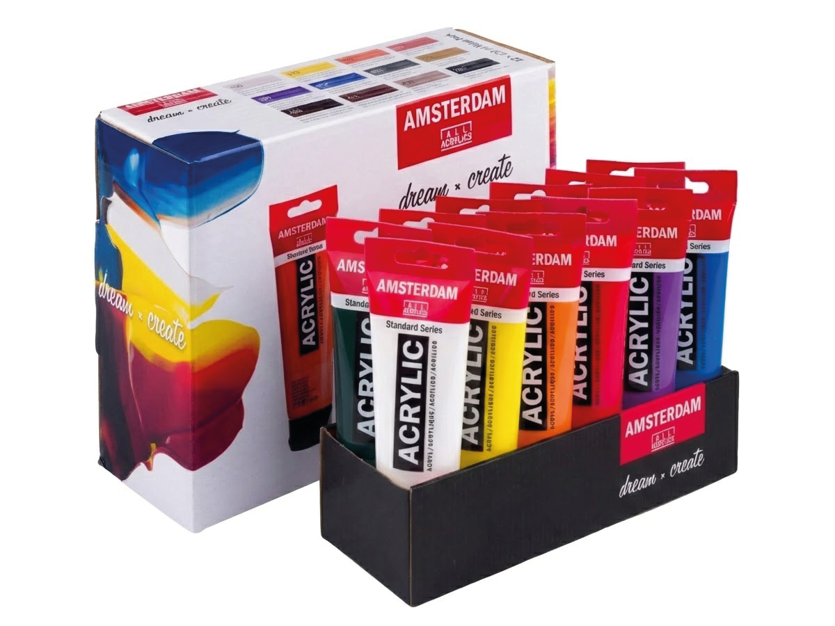 Talens Amsterdam Acrylverf Set 12x120ml