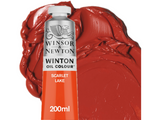 Winsor & Newton Winton Olieverf 200ml S1 603 Scarlet Lake