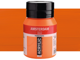 Talens Amsterdam Acrylverf 500ml 276 Azo Oranje