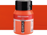 Talens Amsterdam Acrylverf 500ml 311 Vermiljoen