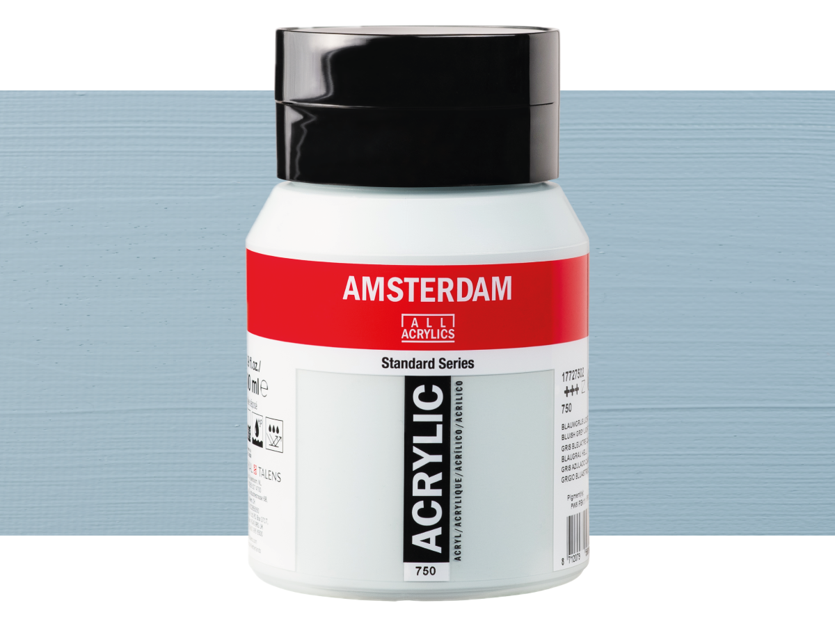 Talens Amsterdam Acrylverf 500ml 750 Blauwgrijs Licht