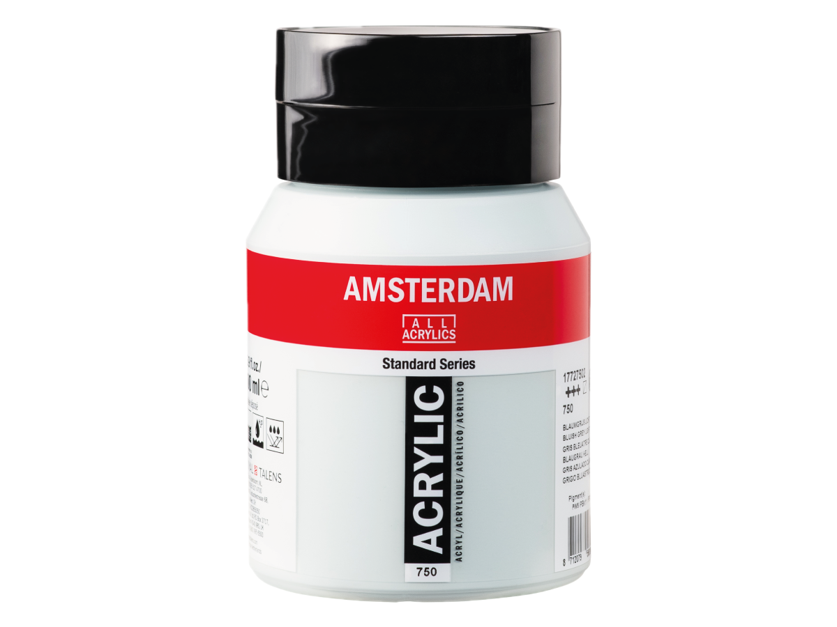 Talens Amsterdam Acrylverf 500ml 750 Blauwgrijs Licht