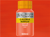 Winsor & Newton Galeria Acrylic 500ml 090 Cadmium Orange