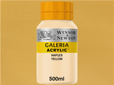 Winsor & Newton Galeria Acrylic 500ml 422 Naples Yellow