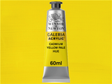 Winsor & Newton Galeria Acrylic 60ml Serie 1 114 Cadm. Yellow Pale Hue