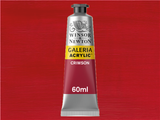Winsor & Newton Galeria Acrylic 60ml Serie 1 203 Crimson