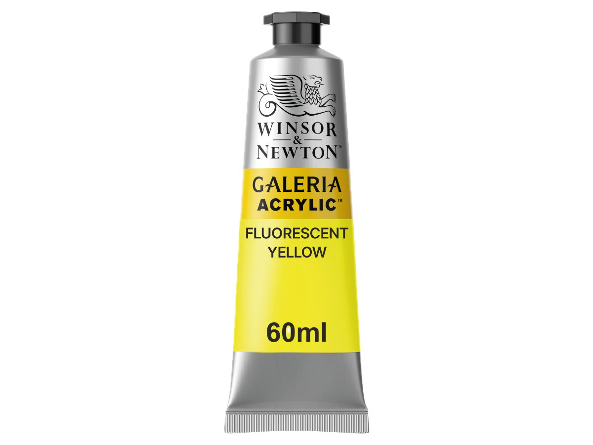 Winsor & Newton Galeria Acrylic 60ml Serie 2 456 Fluor Yellow