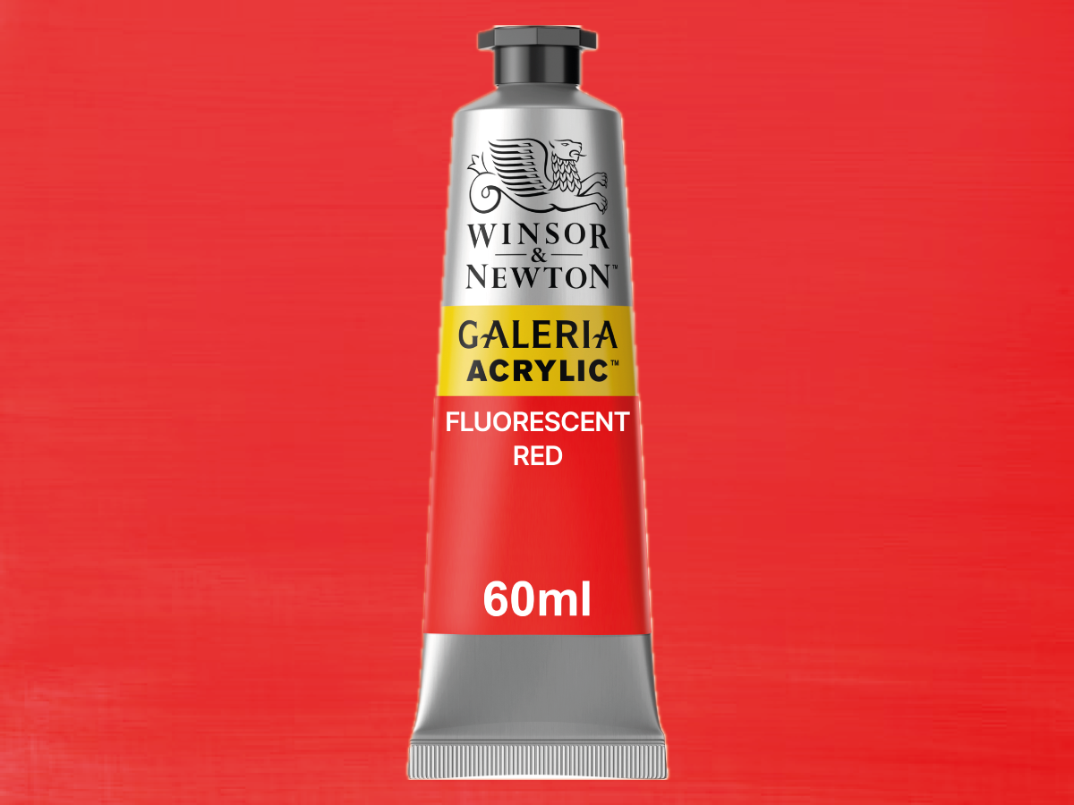 Winsor & Newton Galeria Acrylic 60ml S2 462 Fluor Red