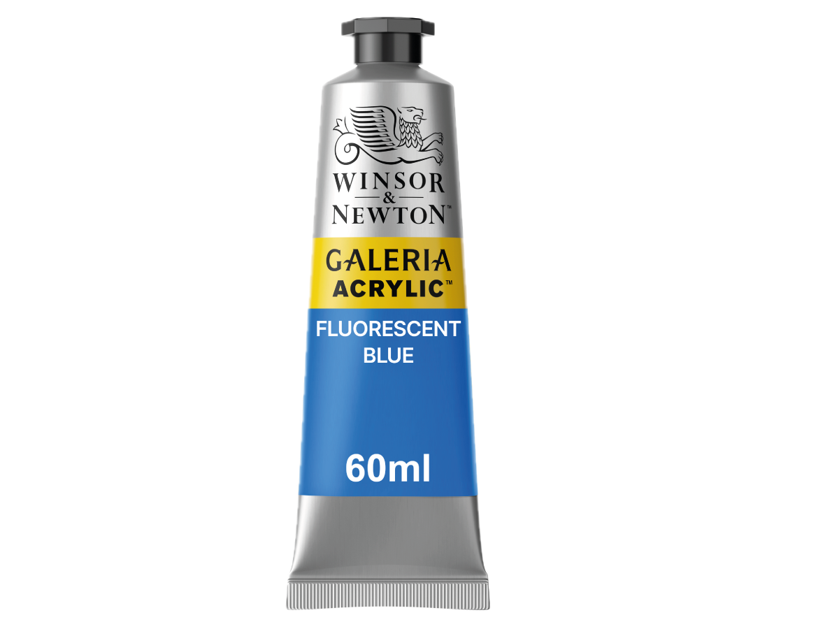 Winsor & Newton Galeria Acrylic 60ml Serie 2 463 Fluor Blue