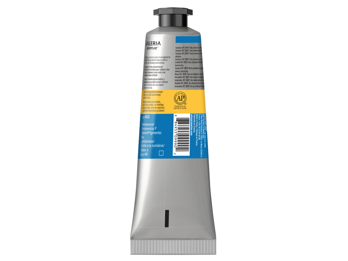 Winsor & Newton Galeria Acrylic 60ml Serie 2 463 Fluor Blue