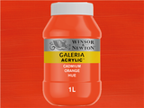 Winsor & Newton Galeria Acrylic 1000ml Cadmium Orange Hue