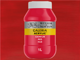 Winsor & Newton Galeria Acrylic 1000ml Cadmium Red Hue