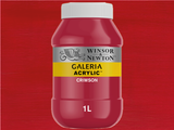 Winsor & Newton Galeria Acrylic 1000ml Crimson