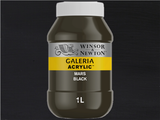 Winsor & Newton Galeria Acrylic 1000ml Mars Black