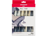 Talens Amsterdam Acrylverf Set 12x20ml Grijs