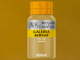 Winsor & Newton Galeria Acrylic 500ml 744 Yellow Ochre