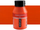 Talens Amsterdam Acrylverf 1000ml 311 Vermiljoen