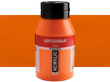 Talens Amsterdam Acrylverf 1000ml 276 Azo Oranje