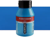 Talens Amsterdam Acrylverf 1000ml 564 Briljant Blauw