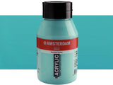 Talens Amsterdam Acrylverf 1000ml 661 Turkooisgroen
