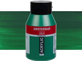 Talens Amsterdam Acrylverf 1000ml 619 Permanent Groen Donker