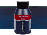 Talens Amsterdam Acrylverf 1000ml 566 Pruisischblauw (phtalo)