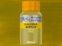 WINSOR & NEWTON GALERIA ACRYLIC 500ML 294 GREEN GOLD